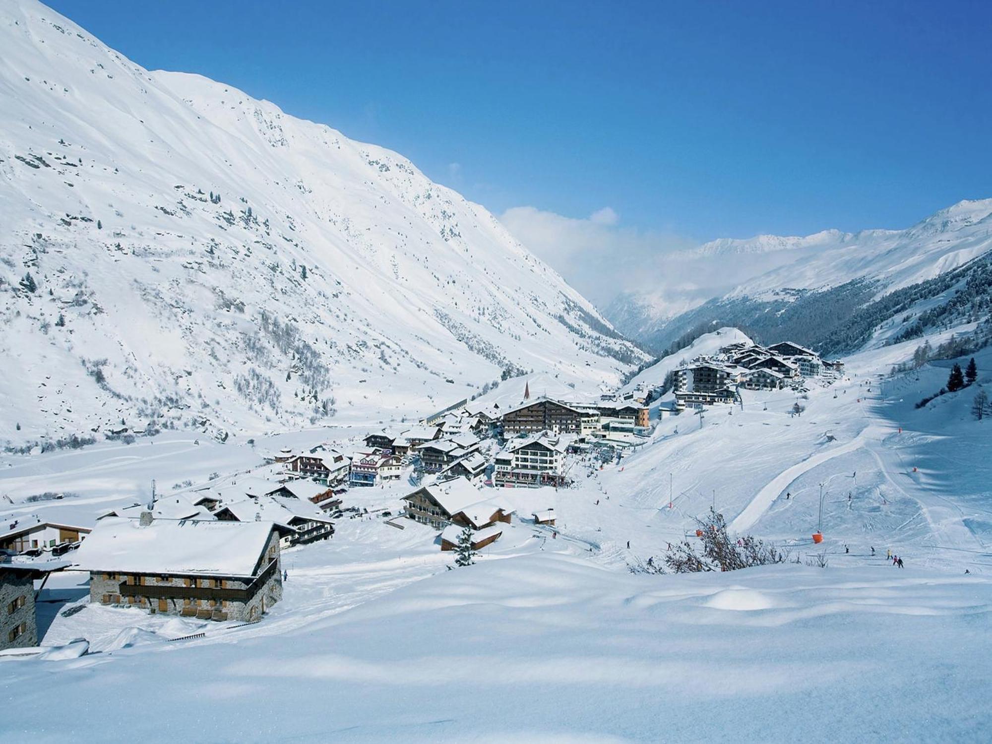 Comfortable Apartment In L Ngenfeld With Ski Storage レンゲンフェルト エクステリア 写真